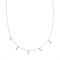 ChloBo Silver Night Sky Moons & Stars Necklace - Silver