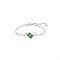 Swarovski Mesmara Mixed Cuts Green Bracelet - Adjustable