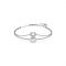 Swarovski Stilla Mixed Cut Blue Rhodium Bangle