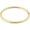 Pilgrim Gold Plated Sophia Recycled Plain Bangle - Gold