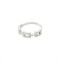 Pilgrim Silver Coby Recycled Crystal Links Ring - Silver