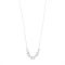 Pilgrim Silver Coby Recycled Crystal Links Necklace - Silver