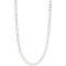 Pilgrim Silver Desiree Cube Link Recycled Necklace - Silver