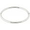 Pilgrim Silver Sophia Recycled Plain Bangle - Silver