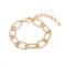 August Woods Gold Chunky Linked Chain Bracelet - Gold