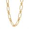 August Woods Gold Figaro Ball Chain Necklace - Gold
