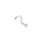 Over & Over Stainless Steel Silver Screw Ball Nose Stud - Silver