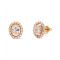Kate Spade New York Gold Horizontal Oval Halo Studs - Gold