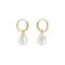 Ted Baker Periaa Gold Pearly Huggies - Gold