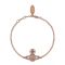 Vivienne Westwood Carmela Bas Relief Rose Gold Tone Bracelet - Rose Gold