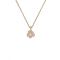 Ted Baker Petiies Gold Pink and Pearl Flower Neckalce - 49cm