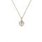 Ted Baker Perreti Gold Pearl Orbit Necklace - 49cm