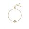 Ted Baker Soleta Gold Solitaire Sparkle Halo Bracelet - Adjustable