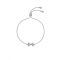 Ted Baker Barset Silver Crystal Baker Bow Bracelet - Adjustable