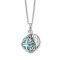 Angel Whisperer Silver Pearl Turquiose XS Soundball Necklace - Silver