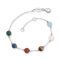 Angel Whisperer Silver Powerful Multi Stone Bracelet - Silver