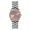 Olivia Burton Bejewelled Pink Stainless Steel Bracelet Watch
