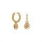 Olivia Burton Celestial Sun Gold IP Hoop Earrings