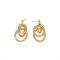 Olivia Burton Encircle Gold IP Stud Earrings