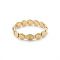 Olivia Burton Honeycomb Gold IP Slim Cuff Bracelet