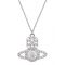 Vivienne Westwood Silver Crystal Norabelle Orb Necklace - Silver