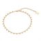 Over & Over Gold Stainless Steel Ball Chain Anklet - 23cm