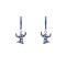 Disney Stitch Huggie Earrings - Silver