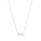 Argento Korean Language Necklace - Silver