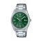 Casio Casio Collection MTP-1302PD-3AVEF Green Dial Stainless Steel Bracelet Watch
