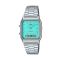 Casio Vintage AQ-230A-2A2MQYES Light Blue Dial Stainless Steel Bracelet Combination Watch