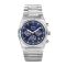 Accurist Men's Origin Royal Blue Dial Chronograph Watch - Silver