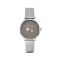 Coeur De Lion Silver With Rose Gold Cubes Round Watch - Silver