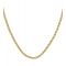 Boss Gold Curb Chain Necklace