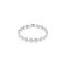 Swarovski Una Rhodium Plated Round Cut Bracelet