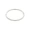 Pilgrim Silver Focus Pavé Recycled Bangle - Silver