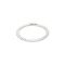 Pilgrim Silver Rue Baguette Crystal Bracelet - Silver