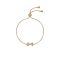 Ted Baker Gold Barset Crystal Bow Slider Bracelet - Gold
