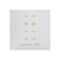 Over & Over Gold Stainless Steel Earring 4 Pack - Gold