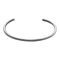 Over & Over Silver Plain Stainless Steel Bangle - Silver