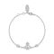 Vivienne Westwood Silver Joaquina Crystal Orb Bracelet - Silver