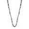 Over & Over Gold Stainless Steel Emerald Beaded Necklace - Gold