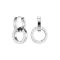Olivia Burton Honeycomb Silver Ring Charm Earrings