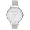 Olivia Burton Rose Gold & Silver Mesh Watch