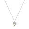 Disney Silver Rainbow Minnie Mouse Necklace - Silver