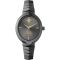 Vivienne Westwood Gun Metal Armour Oval Watch - Black