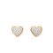 Kate Spade New York Gold Pavé All My Heart Stud Earrings - Gold