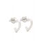 Kate Spade New York Silver Heart You Hoops - Silver