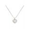 Kate Spade New York Silver Heart You Necklace - Silver