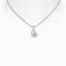 Vivienne Westwood Silver Florentia Pearl Heart Necklace
