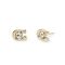 Coach Gold C Crystal Starter Stud Earrings - Gold